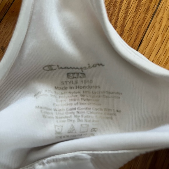 Champion White Sports Bra - Picture 3 of 3